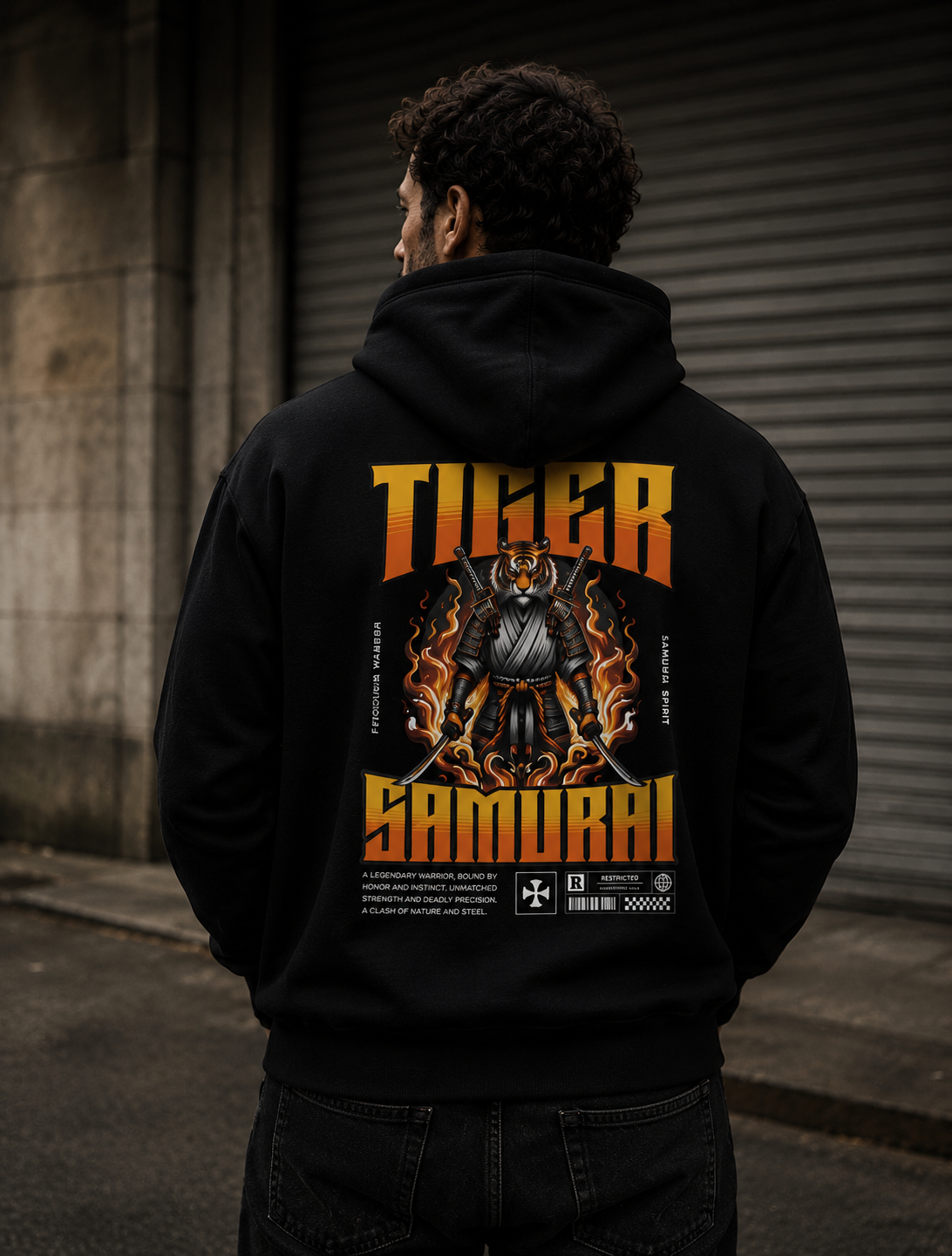 ZN Tiger Samurai Hoodie