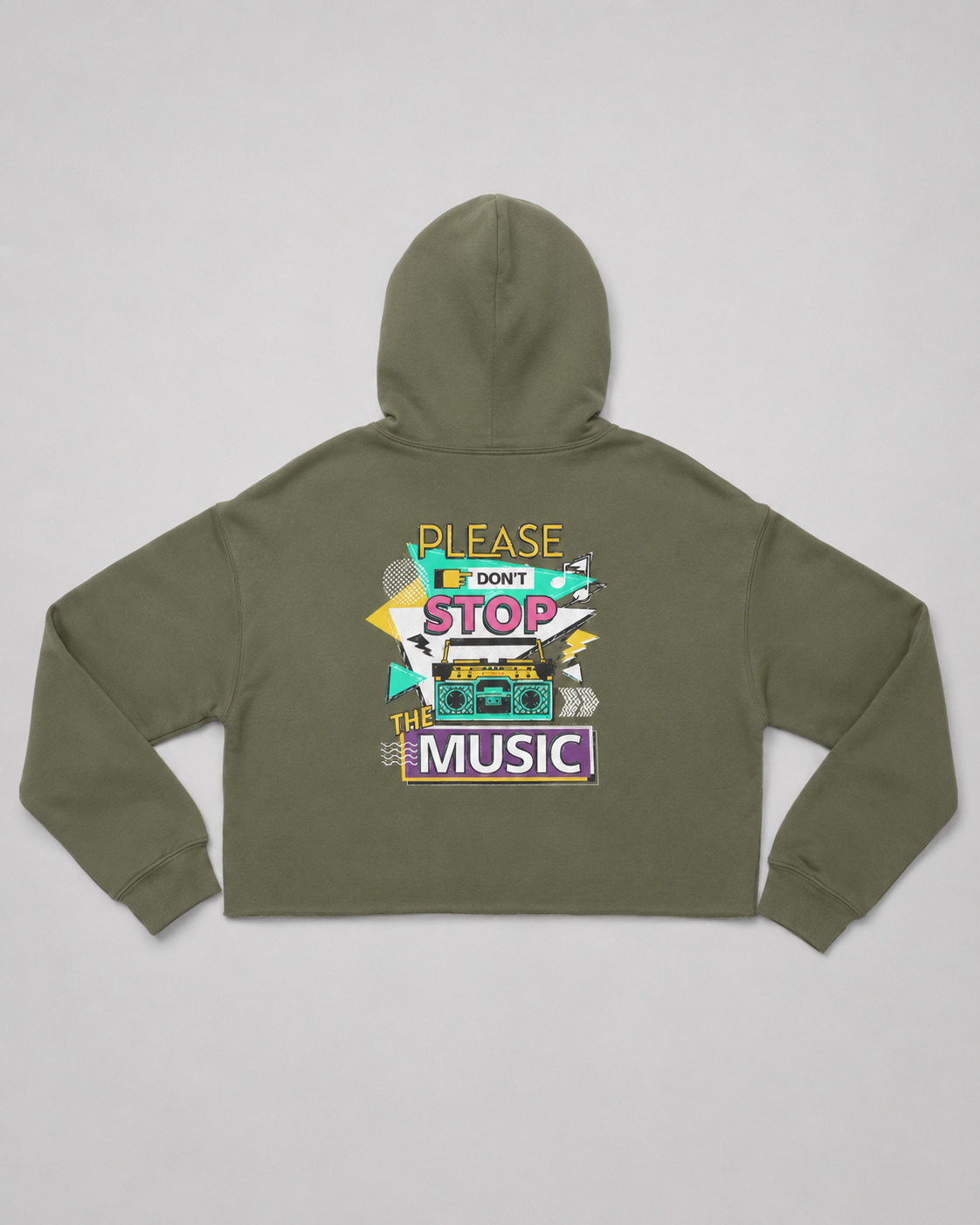 ZN Rhythm Crop Hoodie
