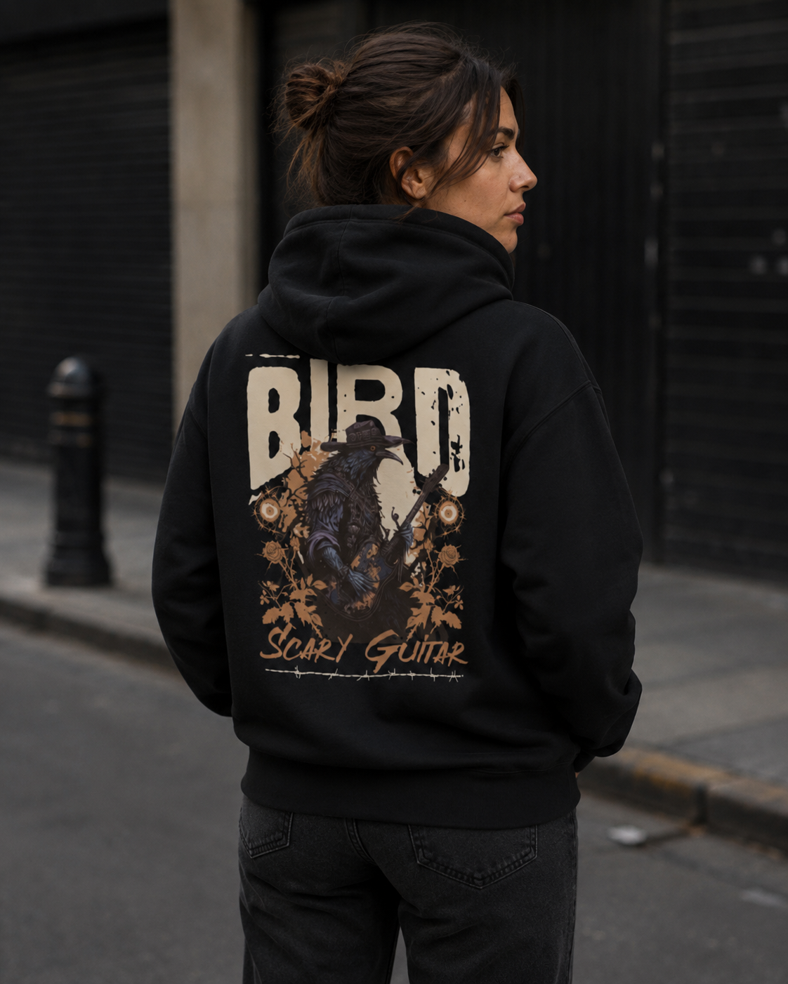 ZN Scary Guitar Hoodie