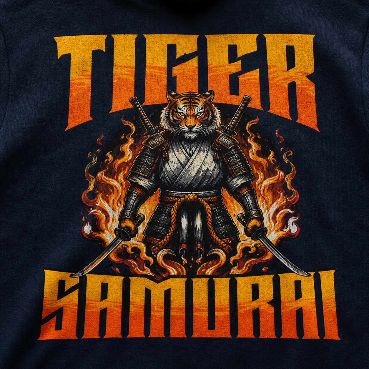 ZN Tiger Samurai Hoodie