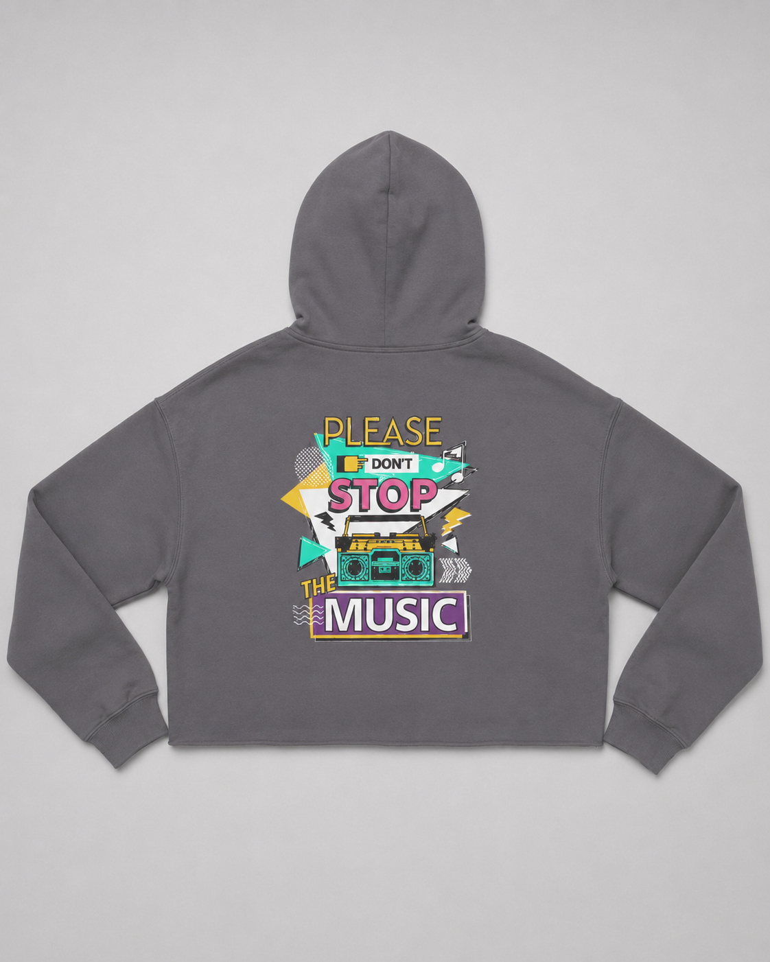 ZN Rhythm Crop Hoodie