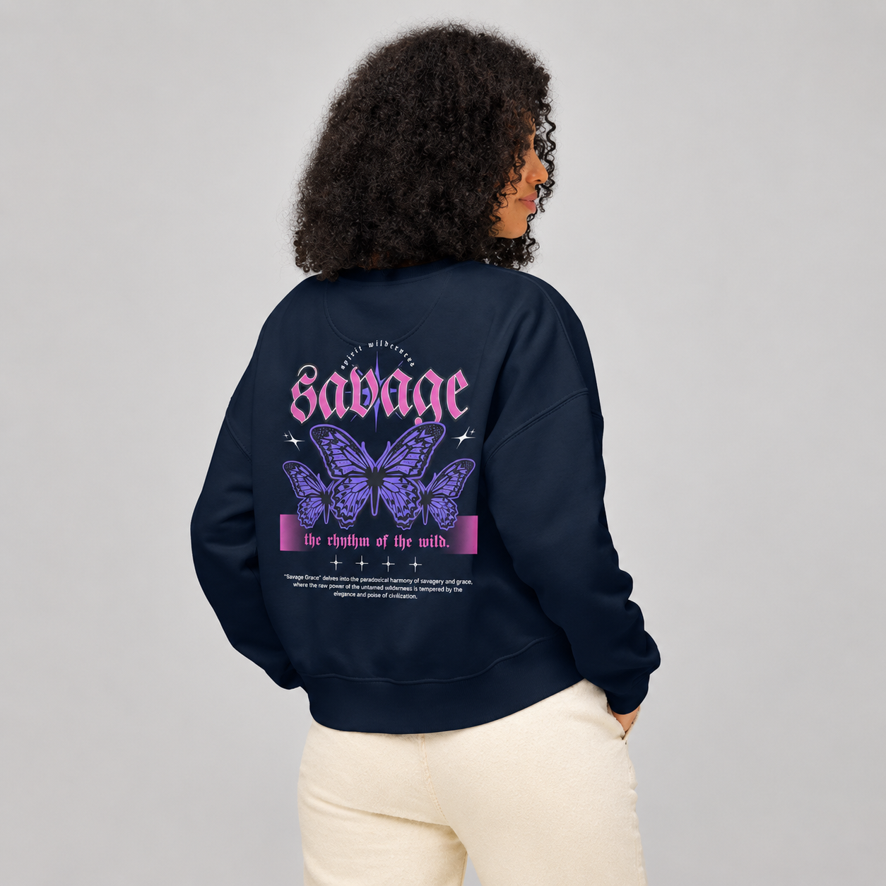 ZN Savage Butterfly Sweatshirt
