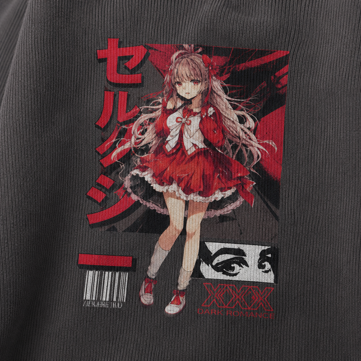 ZN Crimson Crop Hoodie