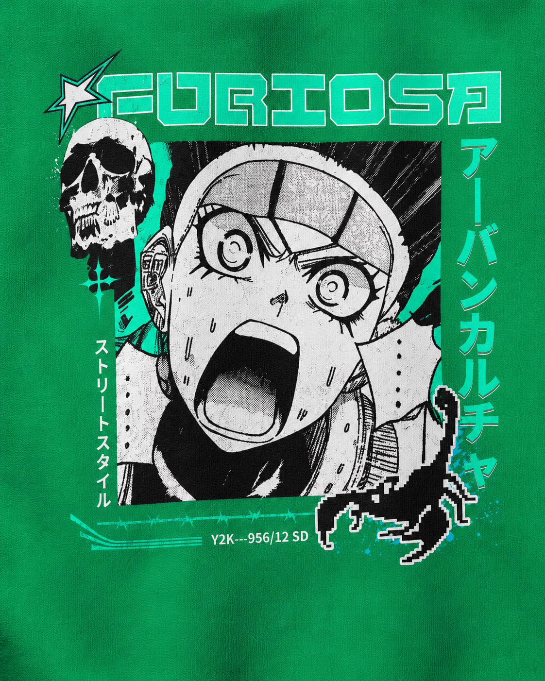 ZN Curious Anime Sweatshirt