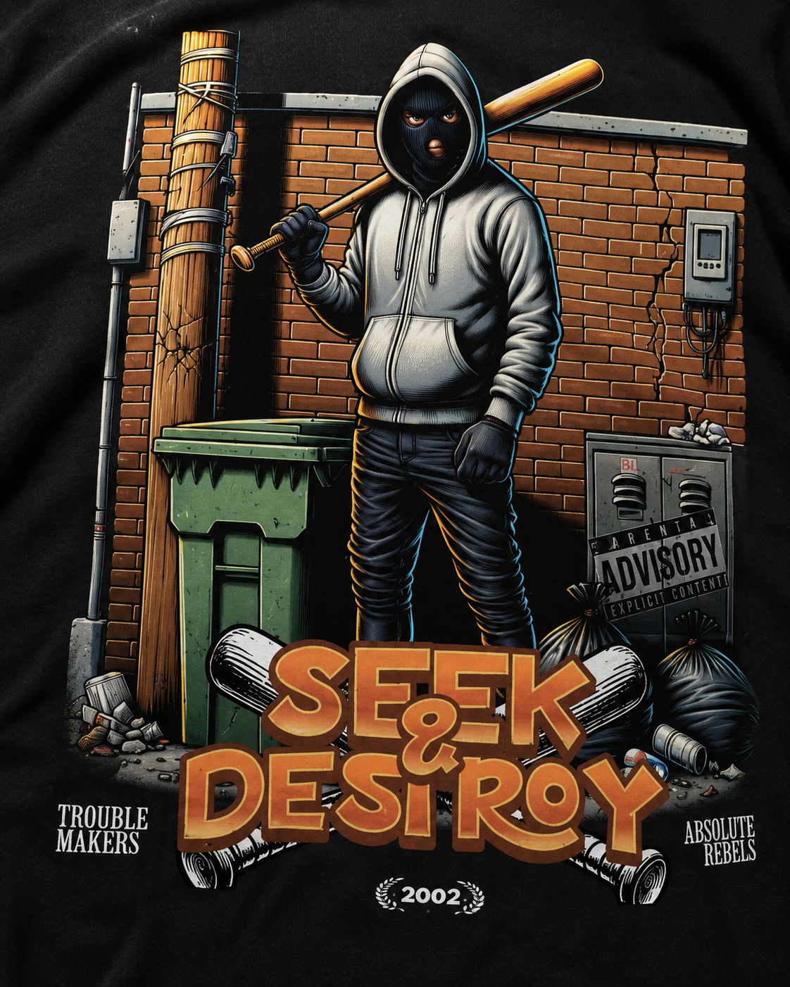 ZN Seek And Destroy Graphic T-Shirt
