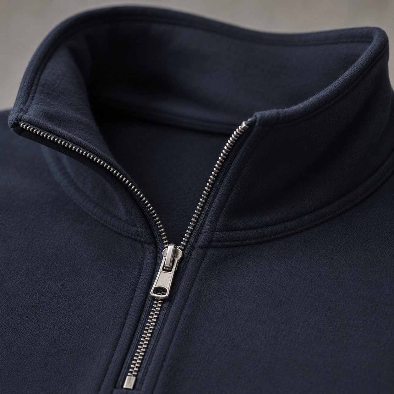 ZN Punk Anthem Quarter Zip Pullover Sweatshirt
