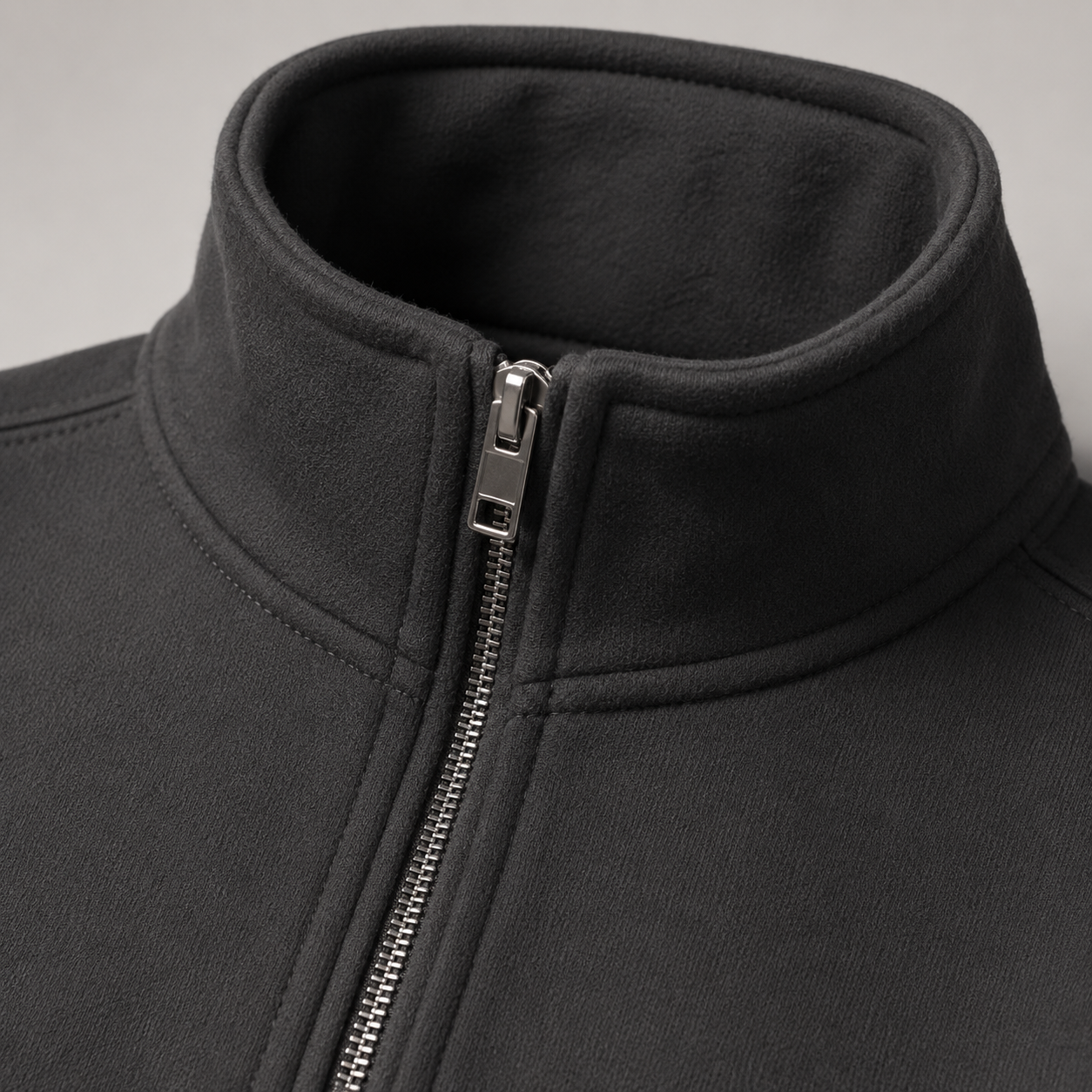 ZN Punk Anthem Quarter Zip Pullover Sweatshirt