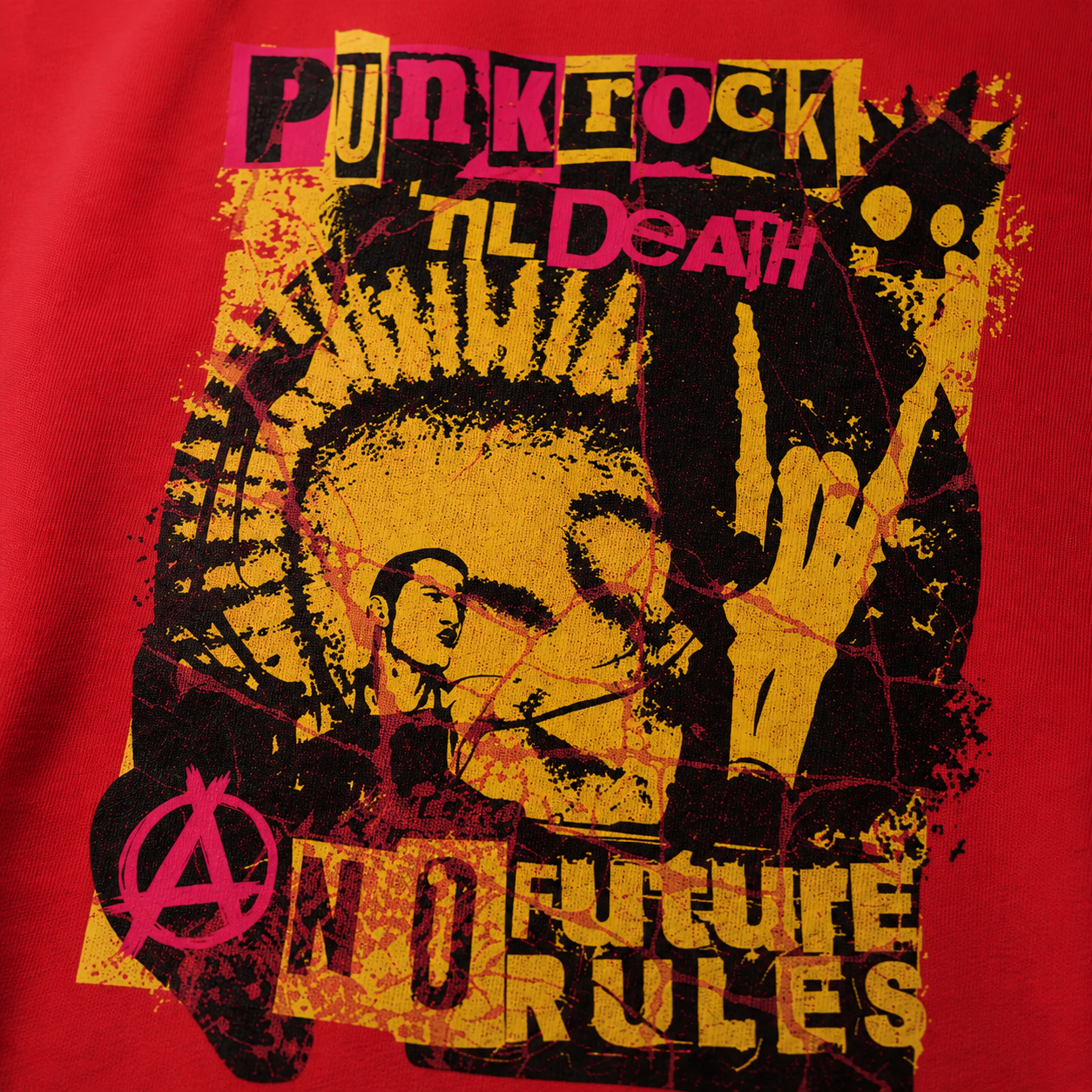 ZN Punk Future Crewneck Sweatshirt