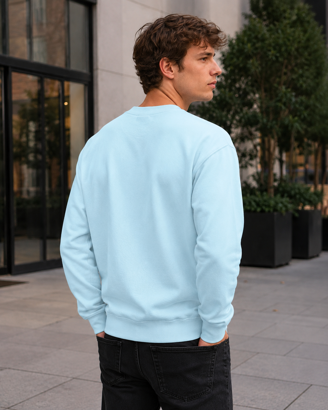 ZN One Eyed Smile Crewneck Sweatshirt
