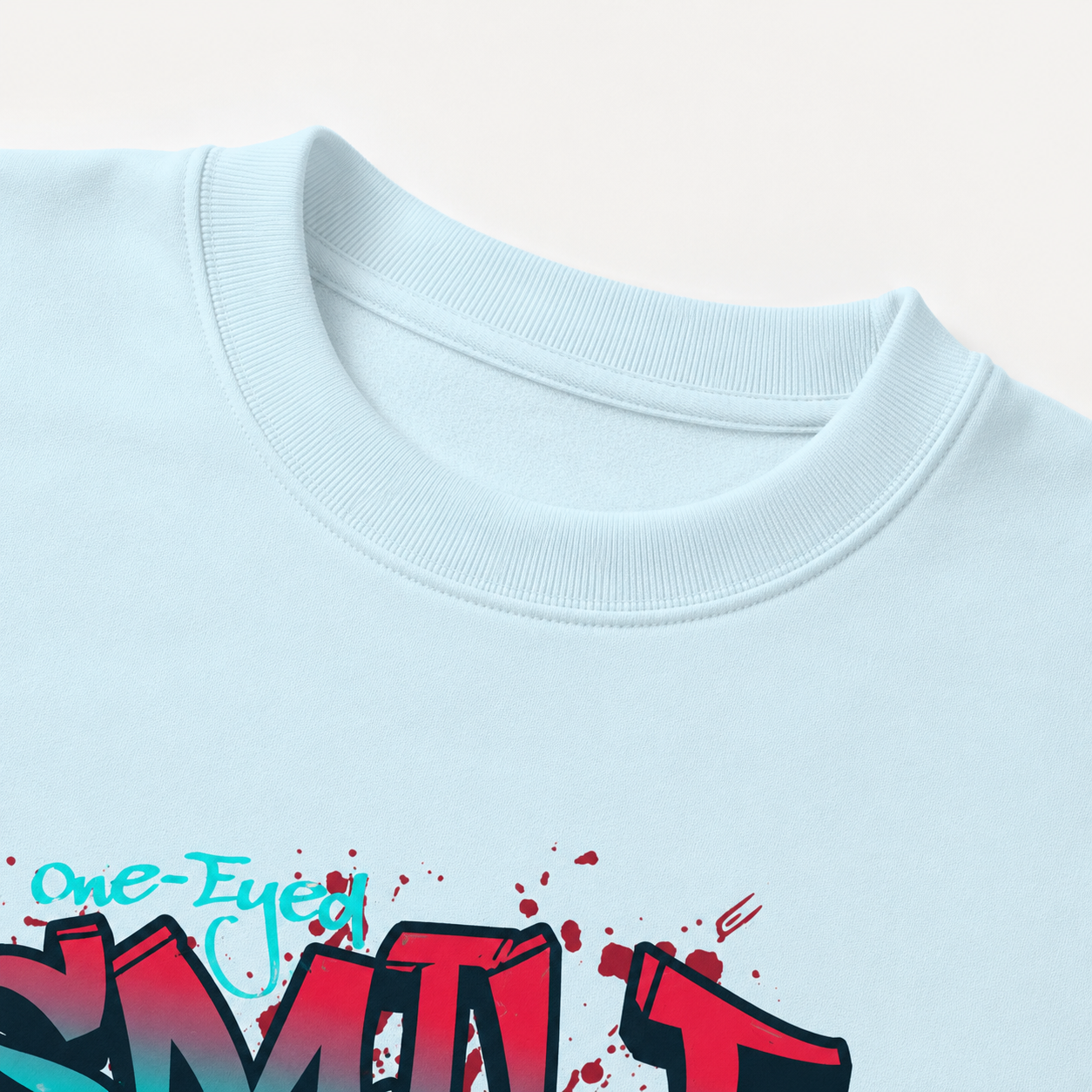 ZN One Eyed Smile Crewneck Sweatshirt