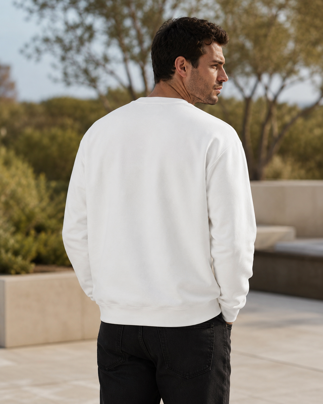 ZN One Eyed Smile Crewneck Sweatshirt