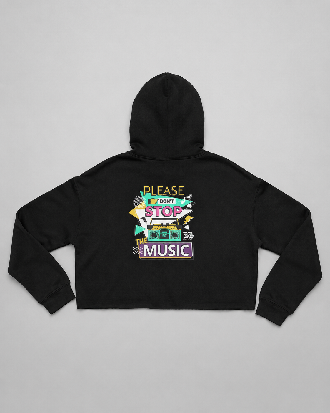 ZN Rhythm Crop Hoodie