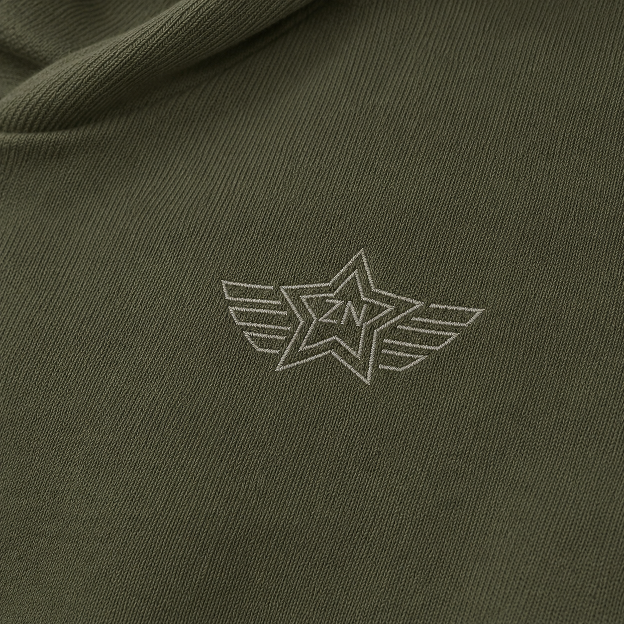 ZN Crimson Crop Hoodie